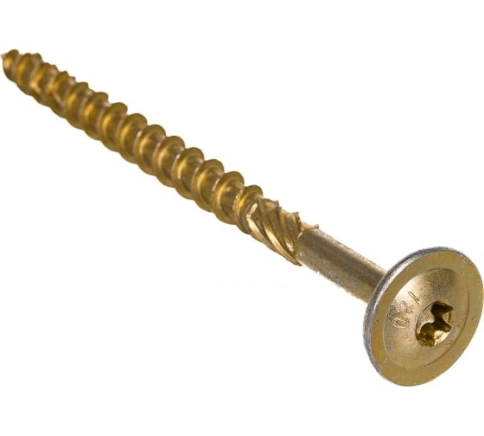 Саморез по дереву с прессшайбой Тorx 6,0х120 ЖЦ фото 1