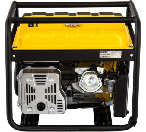 Генератор бензиновый PS-80E-3 6,6 кВт 400В 25 л электростартер Denzel фото 1