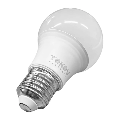 Лампа светодиодная 10Вт А60 6500K Е27 176-264В фото 2