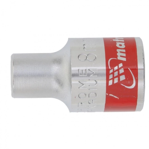 Головка торцевая хромированная 12-гранная 19 мм под квадрат 1/2 CrV Matrix фото 1