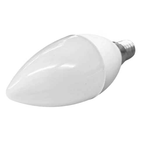 Лампа светодиодная 7Вт С37 6500K Е14 176-264В фото 2