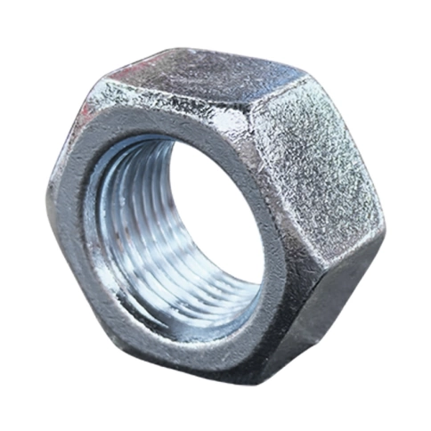 Гайка М8х1 мм, класс прочности 10 DIN 934, оцинкованная фото 2