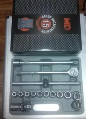 Набор головок MD15 предметов 1/2" фото 2