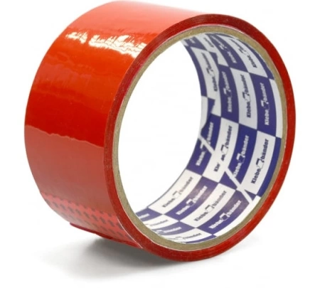 Лента клейкая 50мм х 57м красн. Klebebander фото 1