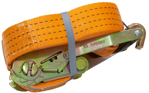 Ремень для крепления груза, храповый механизм, лента 35 мм х 6 м, 3000 кг фото 1