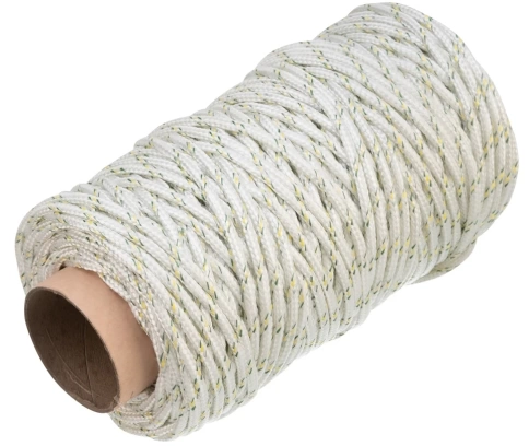 Фал плетеный капроновый с серд. L 100 м 16-прядный Сибртех фото 2