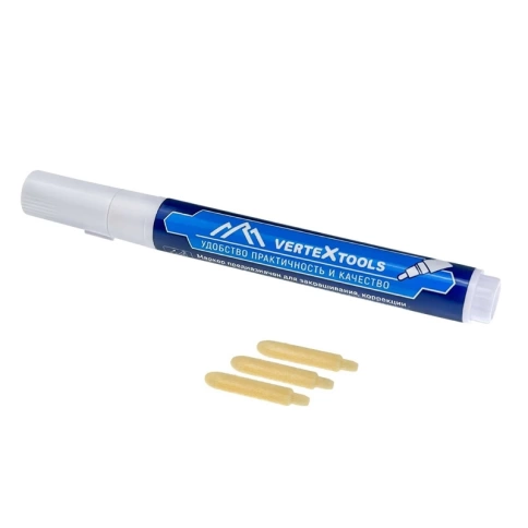 Маркер белый для затирки кафельных швов фото 2