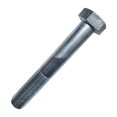 Болт 36х240 мм класс прочности 8.8  DIN 931 неполная резьба, оцинкованный фото 1