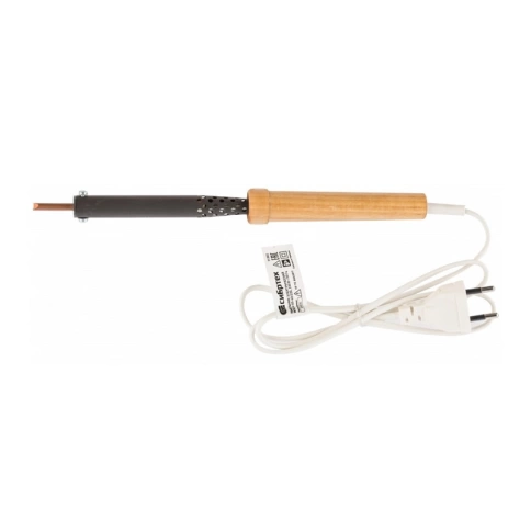 Паяльник электрический ЭПCН-03-40/220 с деревянной рукояткой, Сибртех фото 1
