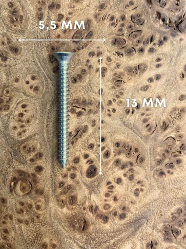 Саморез потай нержавеющий 2,9х13 РН DIN7982 А2, 20 шт фото 3