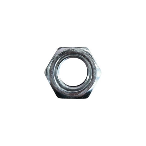 Гайка со стопорным кольцом М3 DIN 985 оцинкованная фото 3
