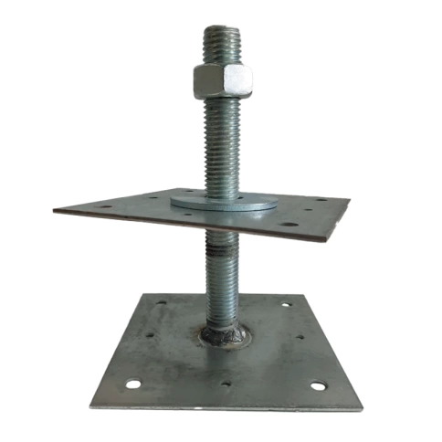 Анкер регулировочный по высоте 200х150х20 мм, оцинкованный фото 2