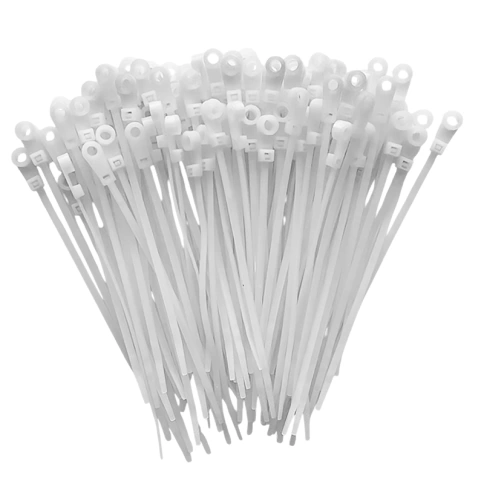 Хомут-стяжка с монтажным отверстием 3х120 мм 100 шт. фото 1