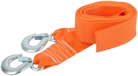 Трос буксировочный Буксир 7000 кг 4 м 2 крюка фото 1