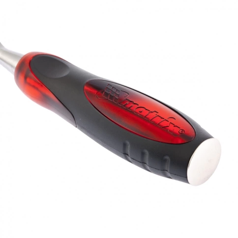 Долото-стамеска Тигровый глаз 18 мм, двухкомпонентные обрезиненные рукоятки Matrix фото 3