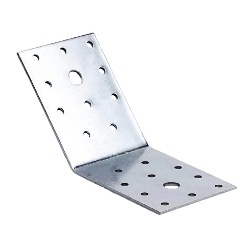 Крепежный уголок под 135 градусов 90х90х40 мм, оцинкованный фото 2