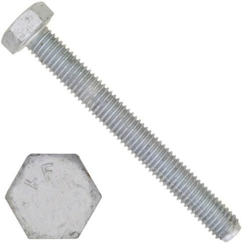 Болт 16х40 мм, DIN933, высокопрочный к.п. 12.9, ОЦ , 10шт. фото 5