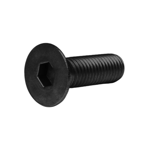 Винт потай 4х40 мм с внутр. шестигр. DIN 7991 класс прочности 10.9, полная резьба фото 1