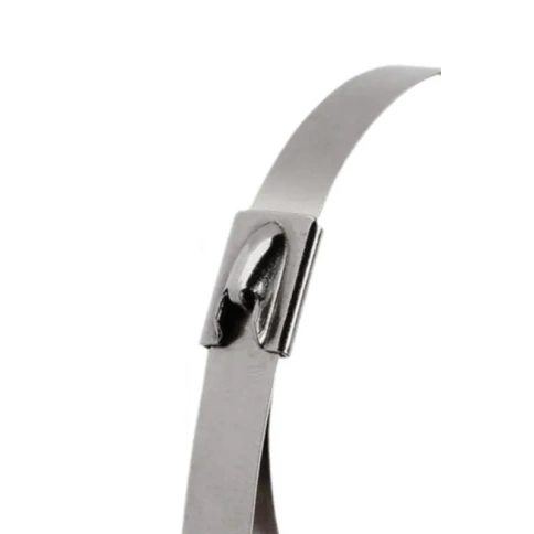 Хомут кабельный 4,6х150 мм сталь ANSI 304  фото 2