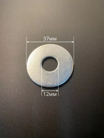 Шайба увеличенная оцинкованная М12 DIN 9021, 50 шт. фото 4