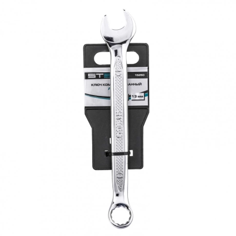 Ключ комбинированный антислип CrV Stels фото 20