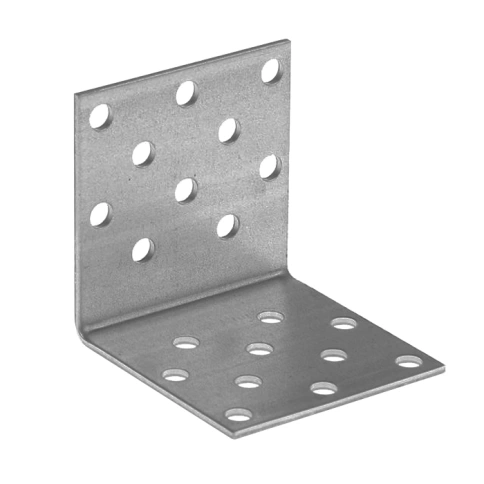 Крепежный равносторонний уголок 50х50х40 мм, оцинкованный фото 1