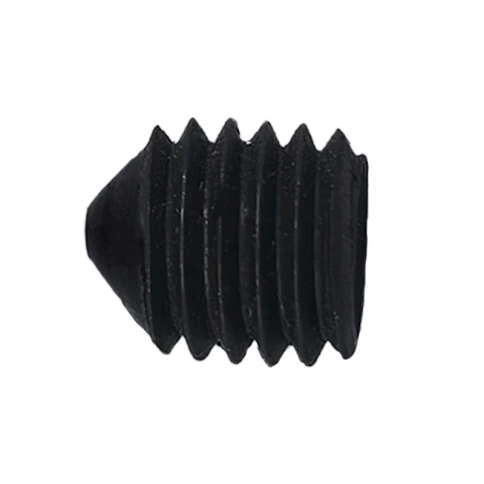 Винт установочный с внутр. шестигранником 4х6 мм, класс прочности 12.9 DIN 914 черный фото 1