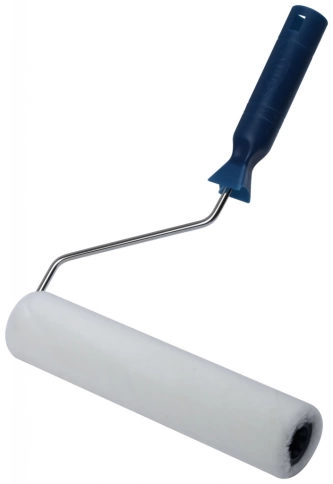 Валик велюровый, d 40/48 мм, бюгель 6мм, ворс 4мм, бел. 230мм фото 2