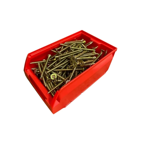 Шуруп саморез потайной для дерева 5х80 мм, желтый цинк, 1 кг/конт фото 2