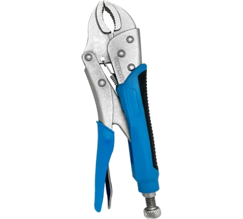 Зажим ручной полукруглый захват 220 мм фото 1