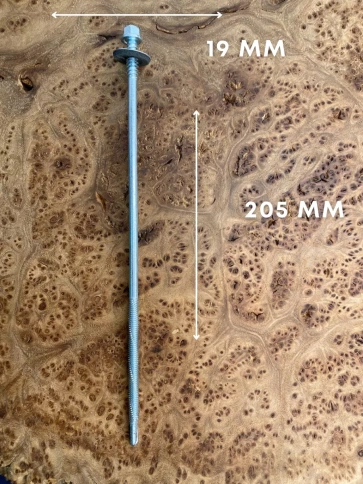 Саморез для сэндвич-панелей 6,3/5,5х205 20шт фото 3