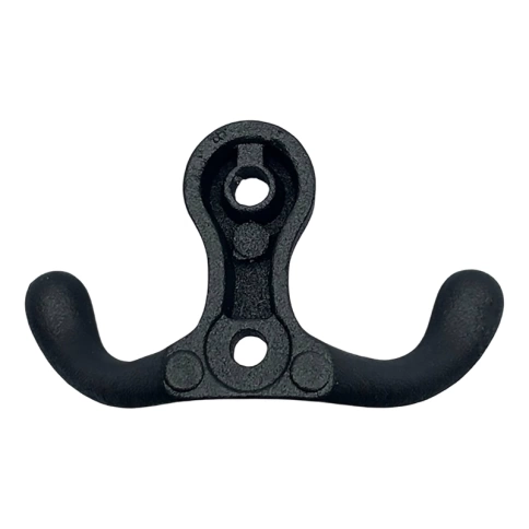 Крючок-вешалка №15 полимер черный фото 3