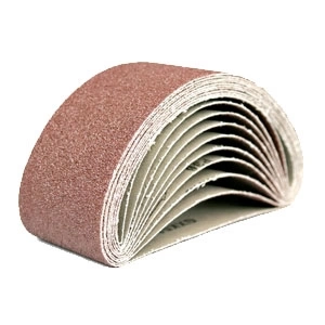 Шлифлист на тканевой основе для ленточных машин 100х610мм Р80 3 шт фото 1