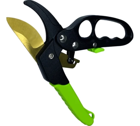 Секатор TITAN с храповым механизмом фото 1