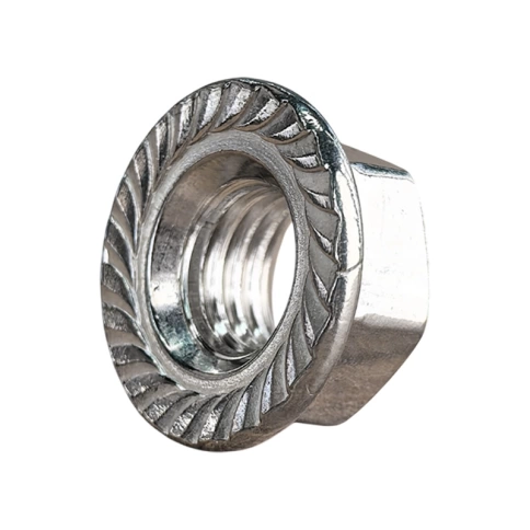 Гайка с фланцем нержав. А2 DIN6923 фото 3