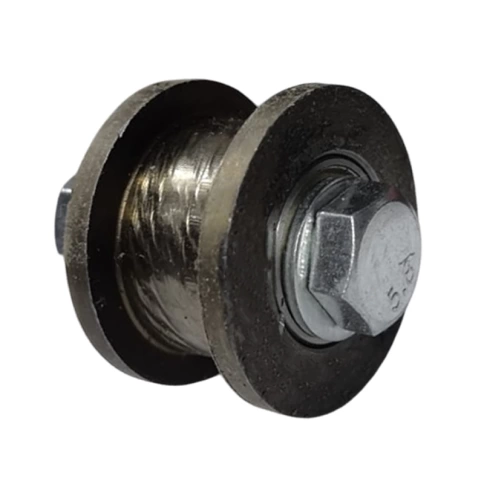 Ролик d50 мм Р3503 под трубу 20*20, металл фото 1