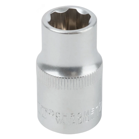 Головка 6-гранная 12 мм 1/2 CrV  фото 1