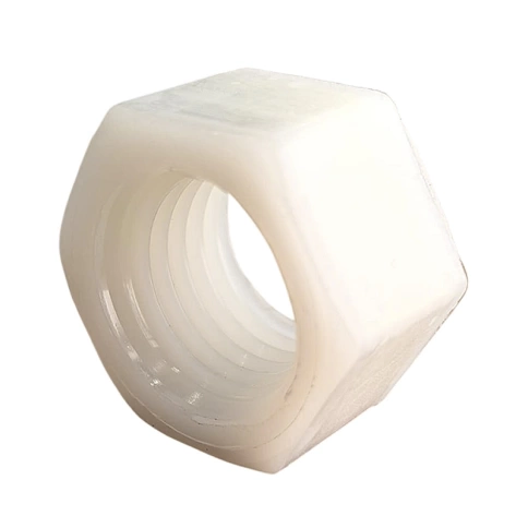 Гайка полиамидная М10 DIN934 (пластик), 20 шт. фото 4