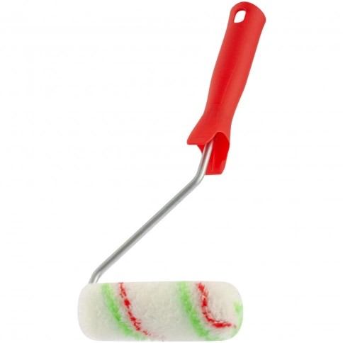 Валик-мини в сборе полиамид полиакрил Эмали 110мм ворс 12мм D16мм рук. 6мм Сибртех фото 1