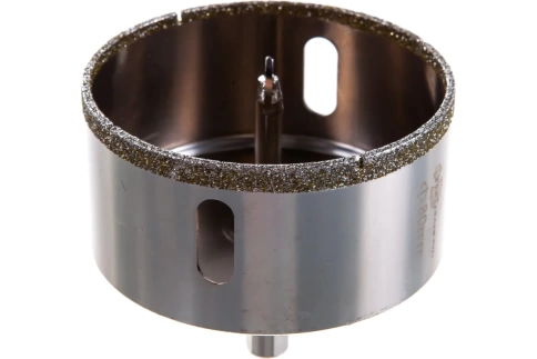 Коронка по керамике и кафелю, алмазная с центрир.сверлом 80 мм  фото 1