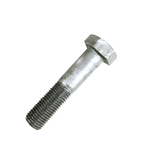 Болт 30х140 мм класс прочности 10.9 DIN 931 неполная резьба, оцинкованный фото 1