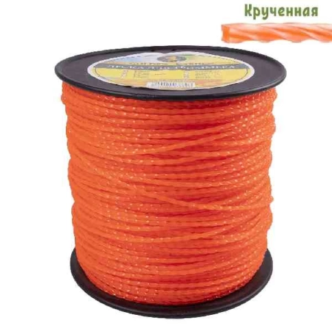 Леска для триммера крученая d-3,0 мм TDA-735 фото 1