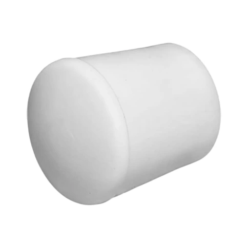 Заглушка для труб наружная круглая d22 мм, белая фото 1
