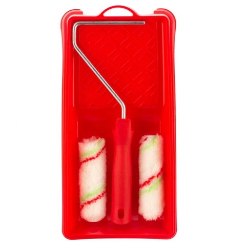 Набор для работ с эмалями валик мини 110 мм + кювета 150х290 мм Сибртех фото 1