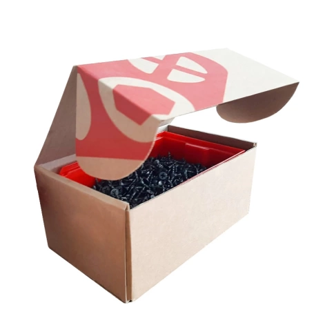 Саморез по гипсокартону 3,5х32 мм, крупная резьба, фосфатированный, 1000 шт. в контейнере фото 4