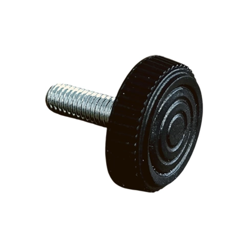 Ножка опора D25 М8х25 мм регулируемая мебельная круглая фото 1