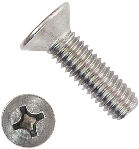 Винт нержавеющий 6х70 мм DIN 965 с потайной головкой ,10 шт фото 6