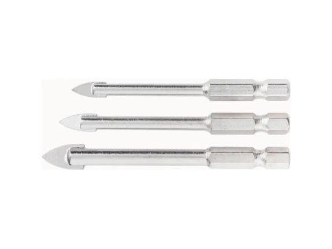 Набор сверл по плитке керамической 5-6-8мм, 6-гран.хвостов. Matrix фото 1