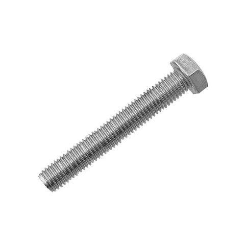 Болт 12х60 мм DIN 933 полная резьба, оцинкованный фото 1