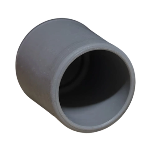 Заглушка для труб наружная круглая d25 мм, темно-серая  фото 2